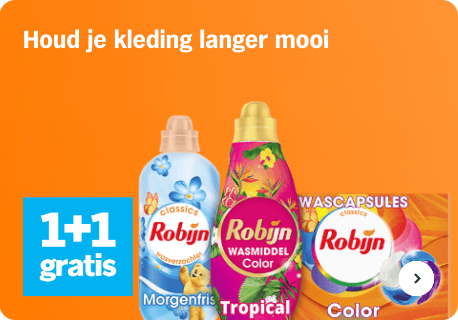 Houd je kleding langer mooi - 1+1 gratis